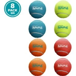 Outward Hound Squeaker Balls Small Dog Toys, 8 Count -Pet Dog Toys 278085 PT5. AC SS1800 V1636513295