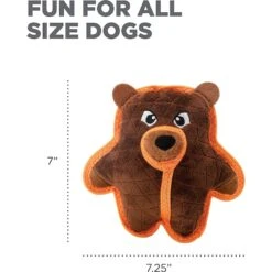 Outward Hound Xtreme Seamz Bear Dog Toy -Pet Dog Toys 279860 PT4. AC SS1800 V1631679447