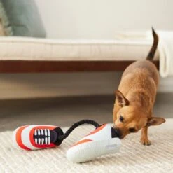 Frisco Running Shoes Plush With Rope Dog Toy -Pet Dog Toys 288915 PT3. AC SS1800 V1638292478