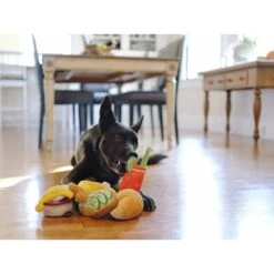 P.L.A.Y. Pet Lifestyle And You Barking Brunch Squeaky Dog Toy, 5 Count -Pet Dog Toys 297632 PT2. AC SS1800 V1621033953