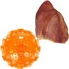 Frisco Fetch Squeaky TPR Ball Dog Toy & Bones & Chews Pig Ear Chews Dog Treats -Pet Dog Toys 297964 MAIN. AC SS1800 V1623254253