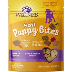KONG Puppy Tires Dog Toy, Color Varies & Wellness Soft Puppy Bites Lamb & Salmon Recipe Grain-Free Natural Dog Treats 15 KONG Puppy Tires Dog Toy, Color Varies & Wellness Soft Puppy Bites Lamb & Salmon Recipe Grain-Free Natural Dog Treats -Pet Dog Toys 298194 PT5. AC SS1800 V1623195141