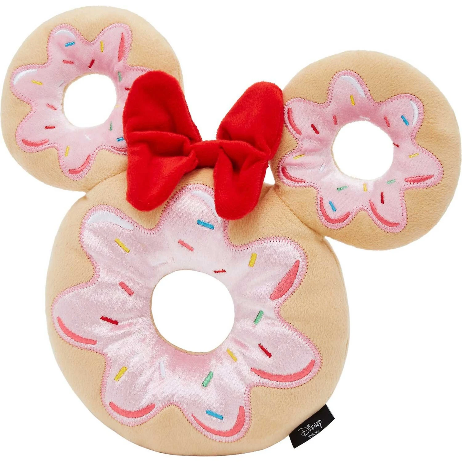 Disney Mickey Mouse Donut Plush Squeaky Dog Toy & Disney Minnie Mouse Donut Plush Squeaky Dog Toy 7 Disney Mickey Mouse Donut Plush Squeaky Dog Toy & Disney Minnie Mouse Donut Plush Squeaky Dog Toy - Image 5