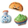 Pet Shop By Fringe Studio Taco Tuesday Small Dog Squeaky Plush Dog Toy, 3 Count -Pet Dog Toys 306633 MAIN. AC SS1800 V1623290880