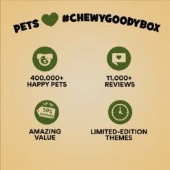 Goody Box Adventure Toys & Treats For Dogs, Medium/ Large -Pet Dog Toys 315642 PT7. AC SS1800 V1664572532