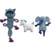 Rocket & Rex Oh My! Unicorn Stuffing-Free Squeaky Plush Dog Chew Toy Set, 3 Count -Pet Dog Toys 318049 MAIN. AC SS1800 V1632178895