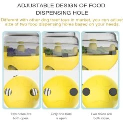 Hanamya Interactive Food/Treats Dispensing Dog Toy -Pet Dog Toys 318128 PT5. AC SS1800 V1703881075