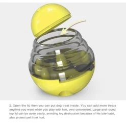 Hanamya Interactive Food/Treats Dispensing Dog Toy -Pet Dog Toys 318128 PT7. AC SS1800 V1703881073
