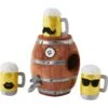 Frisco Beer & Keg Plush Squeaky Dog Toy, 4 Count -Pet Dog Toys 327047 MAIN. AC SS1800 V1648667226