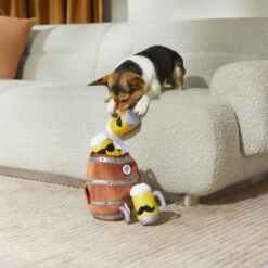 Frisco Beer & Keg Plush Squeaky Dog Toy, 4 Count 9 Frisco Beer & Keg Plush Squeaky Dog Toy, 4 Count -Pet Dog Toys 327047 PT3. AC SS1800 V1648667317