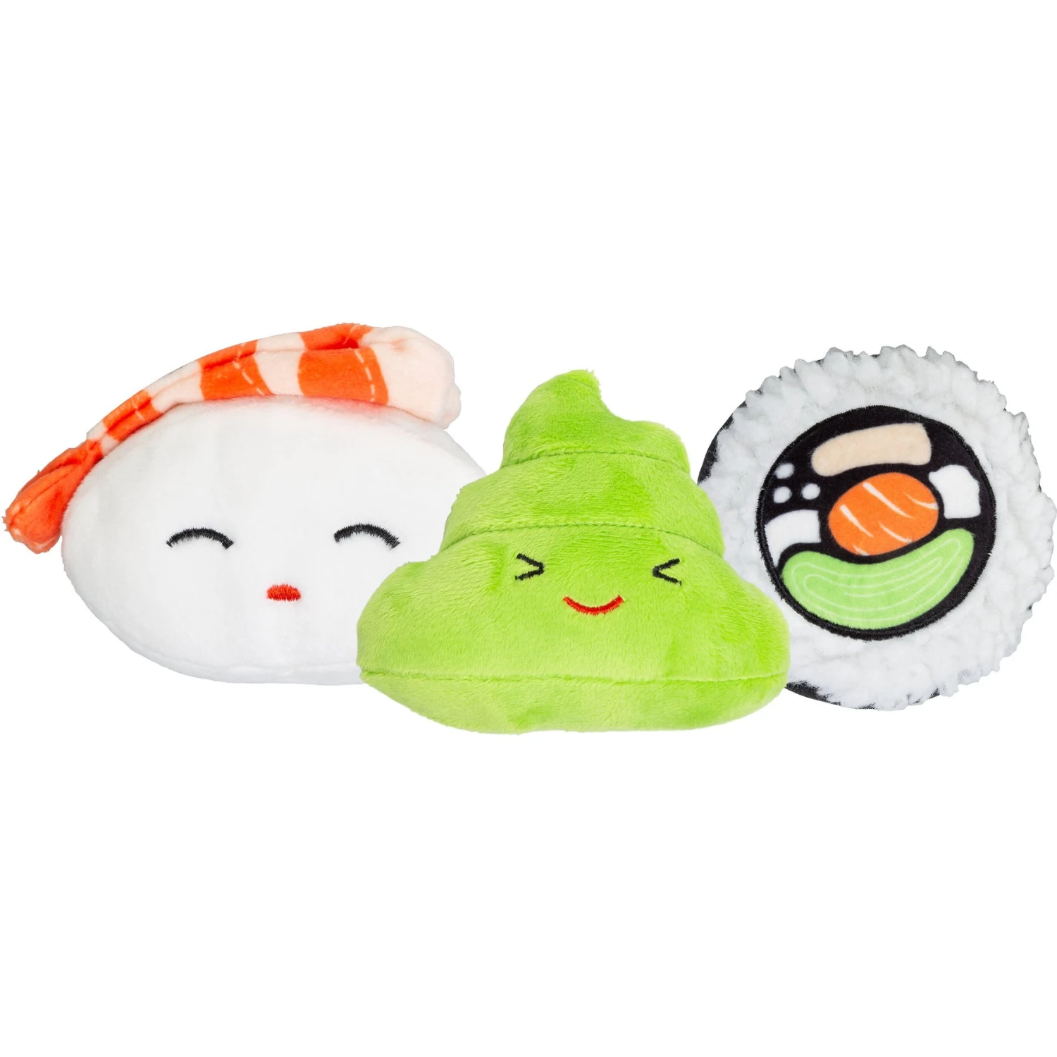 Pearhead Sushi Bento Dog Toys, 3 Count 3 Pearhead Sushi Bento Dog Toys, 3 Count