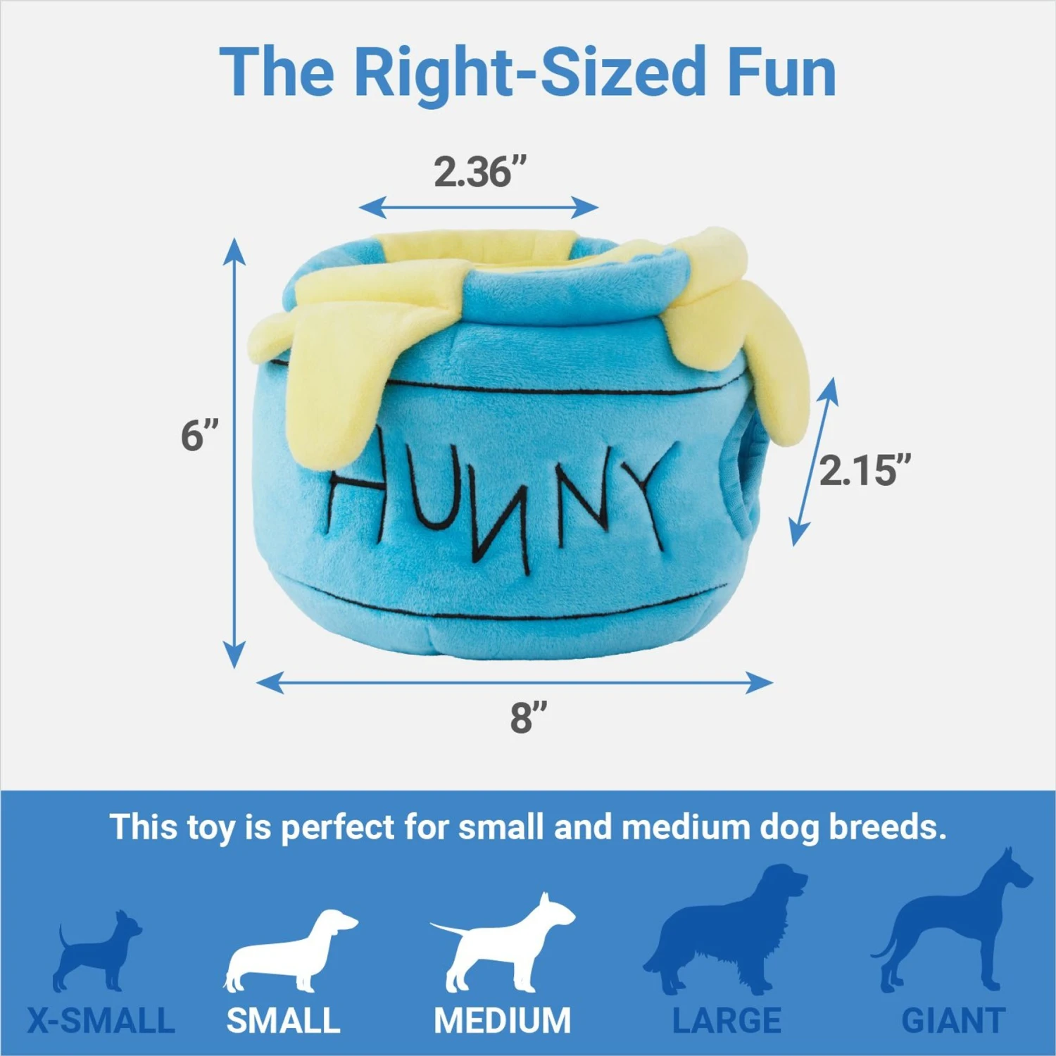 Disney Winnie The Pooh & Friends Hunny Pot Hide & Seek Puzzle Plush Squeaky Dog Toy 4 Disney Winnie The Pooh & Friends Hunny Pot Hide & Seek Puzzle Plush Squeaky Dog Toy - Image 2