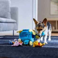 Disney Winnie The Pooh & Friends Hunny Pot Hide & Seek Puzzle Plush Squeaky Dog Toy 9 Disney Winnie The Pooh & Friends Hunny Pot Hide & Seek Puzzle Plush Squeaky Dog Toy -Pet Dog Toys 328775 PT3. AC SS1800 V1659031245