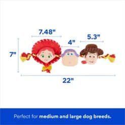 Pixar Toy Story's Woody, Jessie, & Buzz Lightyear Plush With Rope Squeaky Dog Toy 6 Pixar Toy Story's Woody, Jessie, & Buzz Lightyear Plush With Rope Squeaky Dog Toy -Pet Dog Toys 328793 PT1. AC SS1800 V1698957515