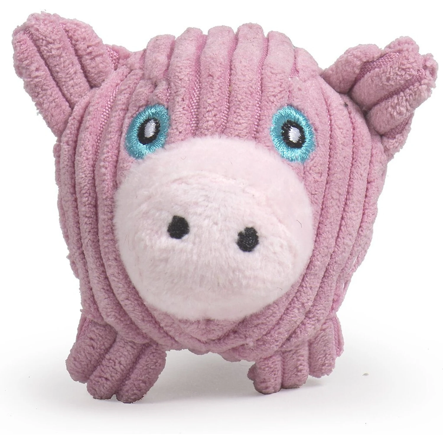 HuggleHounds Wee Balls Raccoon, Owl, Pig, Bunny, Sock Monkey Dog Toys, X-Small/Small, 5-pk 8 HuggleHounds Wee Balls Raccoon, Owl, Pig, Bunny, Sock Monkey Dog Toys, X-Small/Small, 5-pk - Image 6