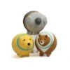 HuggleHounds Ruff-Tex Assorted Mutt Balls (Bridget, Fancy & Lassie) Dog Toys, Medium/Large, 3 Count -Pet Dog Toys 329376 MAIN. AC SS1800 V1631680665