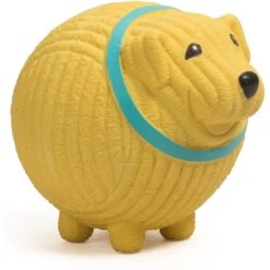 HuggleHounds Ruff-Tex Assorted Mutt Balls (Bridget, Fancy & Lassie) Dog Toys, Medium/Large, 3 Count -Pet Dog Toys 329376 PT2. AC SS1800 V1631689635