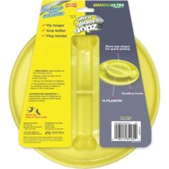 Nylabone Power Play Ultra Glider Gripz Flying Disc Dog Toy -Pet Dog Toys 329497 PT5. AC SS1800 V1658775265