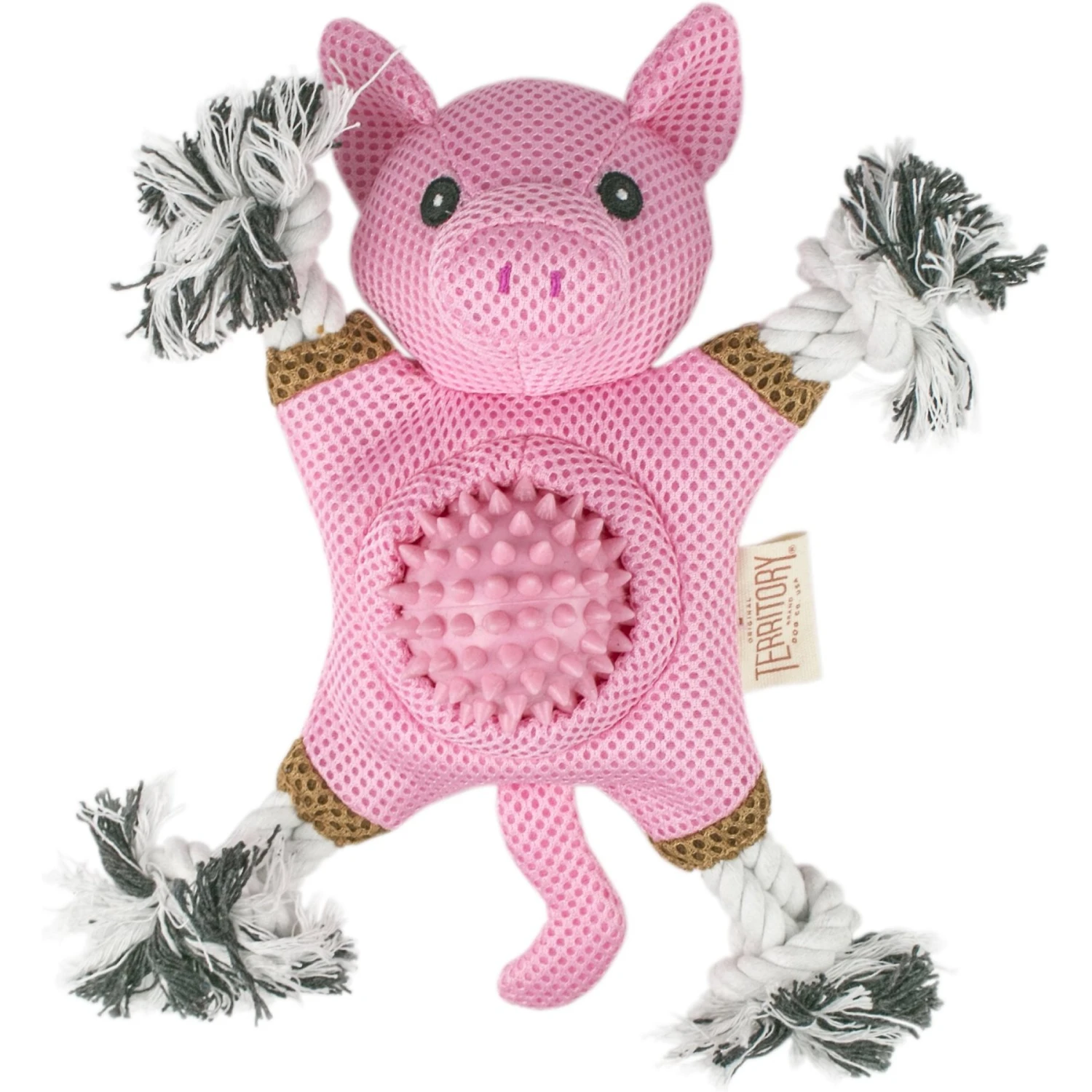 Territory 2-in-1 Farm Friends Dog Toys, 3 Count 5 Territory 2-in-1 Farm Friends Dog Toys, 3 Count - Image 3