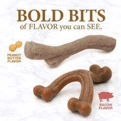 Nylabone Gourmet Style Strong Chew Dog Chew Toy Bundle, Bacon & Peanut Butter 14 Nylabone Gourmet Style Strong Chew Dog Chew Toy Bundle, Bacon & Peanut Butter -Pet Dog Toys 344034 PT3. AC SS1800 V1674159981