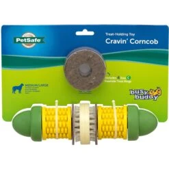 PetSafe Busy Buddy Cravin’ Corncob Chew Dog Toy -Pet Dog Toys 346846 PT8. AC SS1800 V1637003833