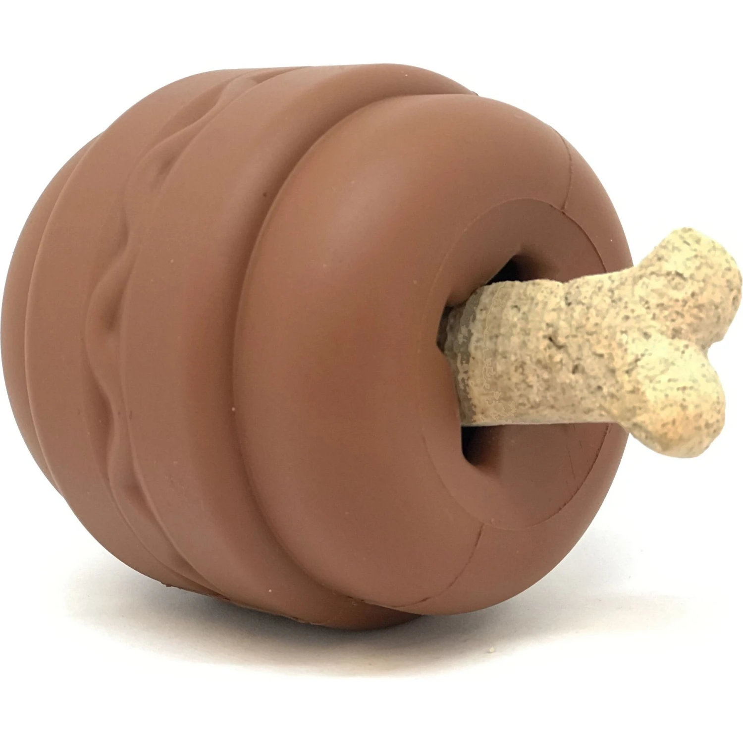 SodaPup Hamburger Rubber Treat Dispenser Dog Toy 6 SodaPup Hamburger Rubber Treat Dispenser Dog Toy - Image 4