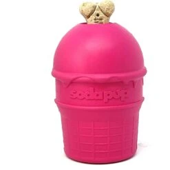 SodaPup Ice Cream Cone Treat Dispenser Dog Toy