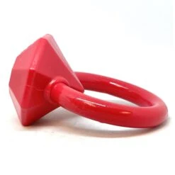 SodaPup Nylon Diamond Teething Ring Chew Dog Toy -Pet Dog Toys 347046 PT6. AC SS1800 V1638341803