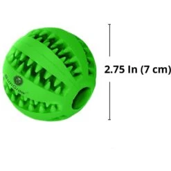 SunGrow Interactive Chew Ball Treat Dispenser Dog & Cat Teething Toy -Pet Dog Toys 352931 PT6. AC SS1800 V1650100311