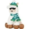 Frisco Holiday Fa La La Llama Plush Squeaky Dog Toy -Pet Dog Toys 360924 MAIN. AC SS1800 V1694814356