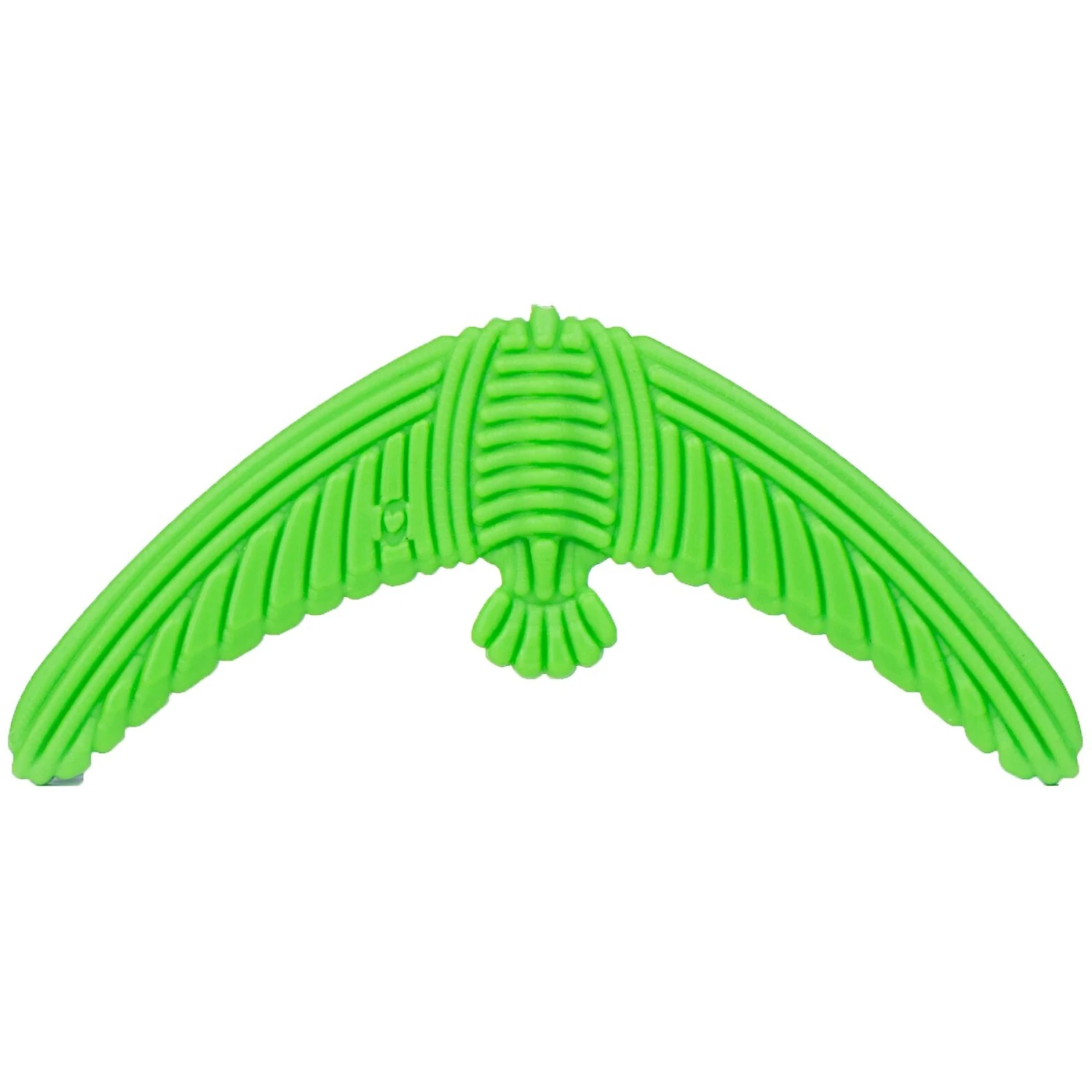 Hugglehounds LeLe Tuffut-Flex Flyer Dog Toy, Green 3 Hugglehounds LeLe Tuffut-Flex Flyer Dog Toy, Green