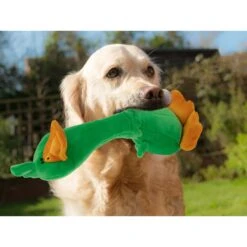 TrustyPup Long Neck Duck Dog Toy, Green, Large -Pet Dog Toys 362810 PT4. AC SS1800 V1642641108