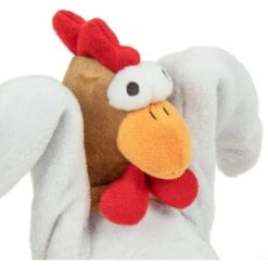 GoDog Action Plush Chicken Animated Squeaker Dog Toy 7 GoDog Action Plush Chicken Animated Squeaker Dog Toy -Pet Dog Toys 362822 PT1. AC SS1800 V1642651904