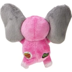 GoDog Silent Squeak Flips Pig Elephant Dog Toy, Pink, Small -Pet Dog Toys 362882 PT5. AC SS1800 V1642648909