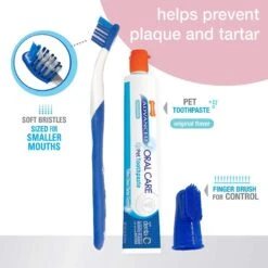 Nylabone Advanced Oral Care Original Flavor Puppy Dental Kit & N-Bone Puppy Teething Ring Chicken Flavor Dog Treats 14 Nylabone Advanced Oral Care Original Flavor Puppy Dental Kit & N-Bone Puppy Teething Ring Chicken Flavor Dog Treats -Pet Dog Toys 365513 PT3. AC SS1800 V1644016615