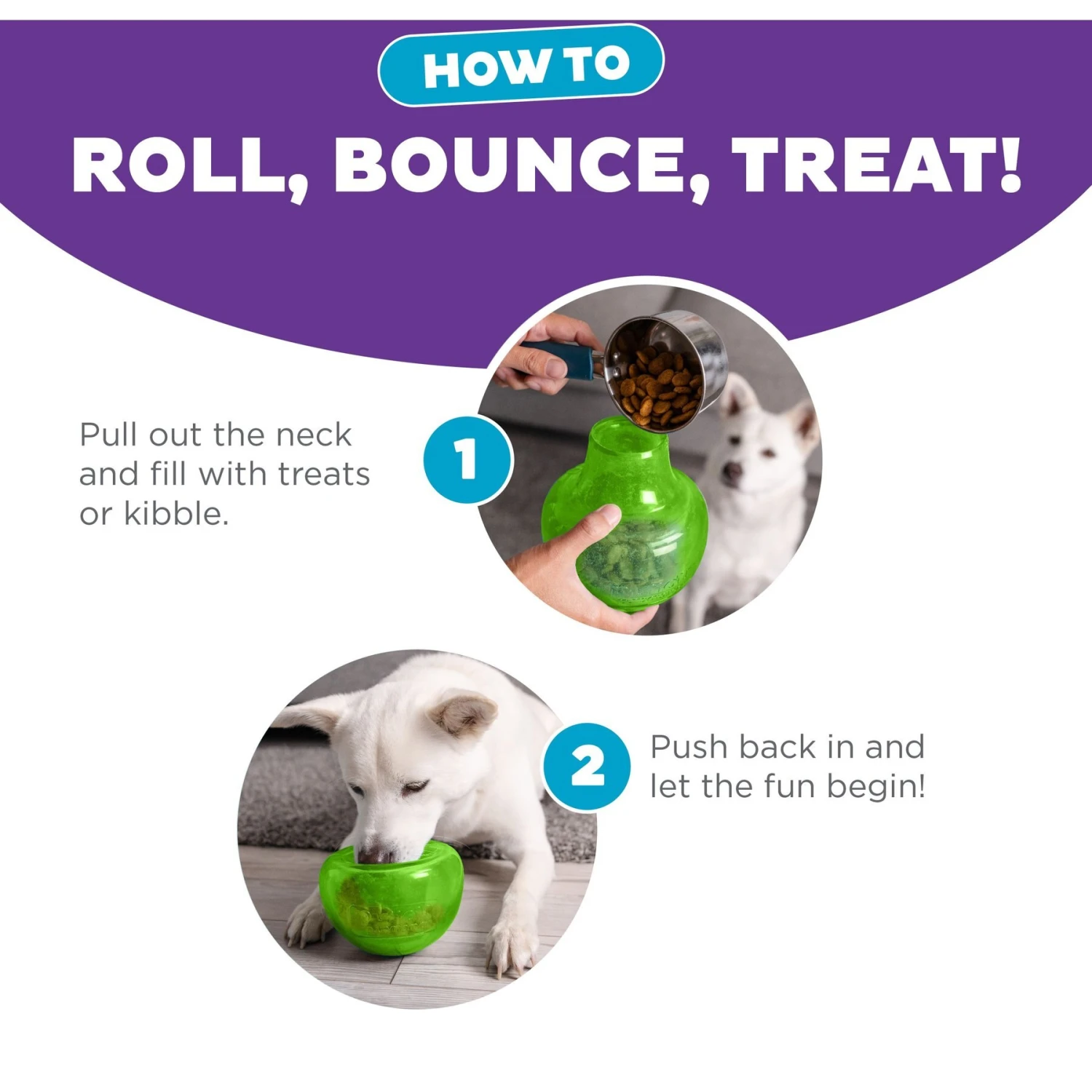 Planet Dog Orbee-Tuff Snoop Interactive Treat Dispensing Dog Toy 6 Planet Dog Orbee-Tuff Snoop Interactive Treat Dispensing Dog Toy - Image 4