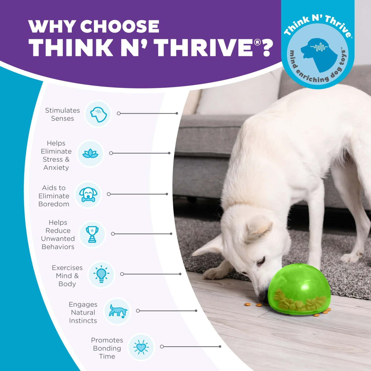 Planet Dog Orbee-Tuff Snoop Interactive Treat Dispensing Dog Toy 8 Planet Dog Orbee-Tuff Snoop Interactive Treat Dispensing Dog Toy - Image 6