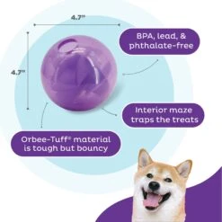 Planet Dog Orbee-Tuff Mazee Interactive Treat Dispensing Puzzle Dog Toy -Pet Dog Toys 367757 PT2. AC SS1800 V1644525425