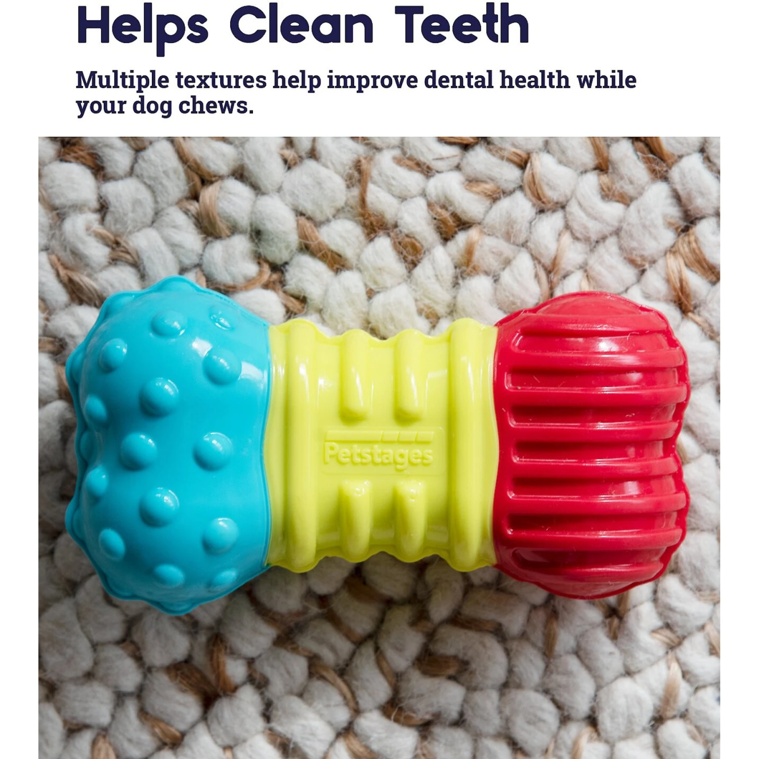 Petstages Multi-Squeak Bone Dog Chew Toy 5 Petstages Multi-Squeak Bone Dog Chew Toy - Image 3