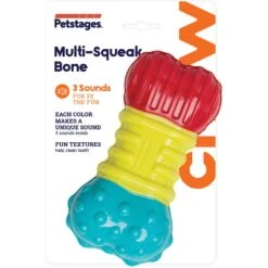 Petstages Multi-Squeak Bone Dog Chew Toy 14 Petstages Multi-Squeak Bone Dog Chew Toy -Pet Dog Toys 367946 PT5. AC SS1800 V1644533195