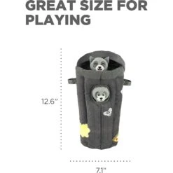 Outward Hound Hide A Raccoon Puzzle Plush Dog Toy -Pet Dog Toys 368202 PT3. AC SS1800 V1644524212