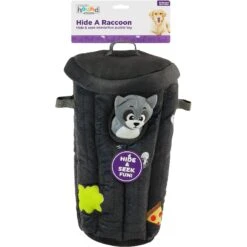 Outward Hound Hide A Raccoon Puzzle Plush Dog Toy -Pet Dog Toys 368202 PT6. AC SS1800 V1644523936
