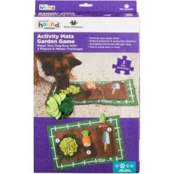 Outward Hound Activity Matz Garden Game Puzzle Plush Dog Toy -Pet Dog Toys 368204 PT6. AC SS1800 V1694287306