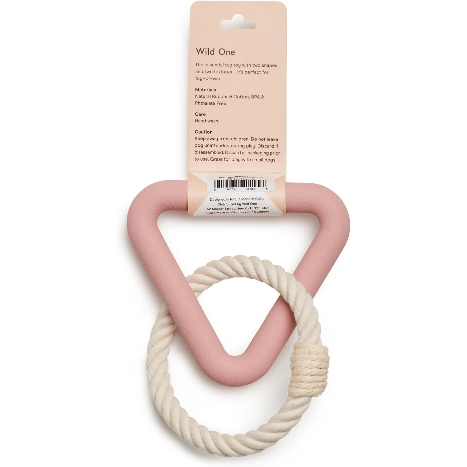 Wild OneTriangle Tug Small Dog Toy 4 Wild OneTriangle Tug Small Dog Toy - Image 2