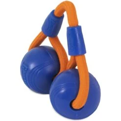 Chuckit! Crunch Duo Tug Dog Toy, Orange -Pet Dog Toys 369049 PT3. AC SS1800 V1645573732
