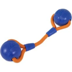 Chuckit! Crunch Duo Tug Dog Toy, Orange -Pet Dog Toys 369049 PT4. AC SS1800 V1645588020