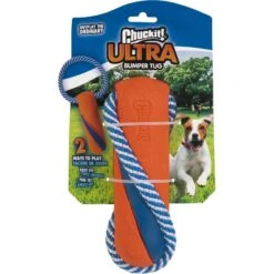 Chuckit! Ultra Bumper Tug Dog Toy, Orange