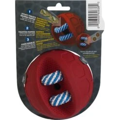 JW Pet Fits All Treat Ball Dog Toy, Red -Pet Dog Toys 369082 PT2. AC SS1800 V1646668914
