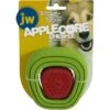 JW Pet Apple Core Chew-Ee Dog Toy, Green/Red -Pet Dog Toys 369084 MAIN. AC SS1800 V1646668022