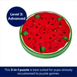 Frisco Watermelon Interactive Puzzle Dog Toy, Advanced 13 Frisco Watermelon Interactive Puzzle Dog Toy, Advanced -Pet Dog Toys 506322 PT4. AC SS1800 V1675713978